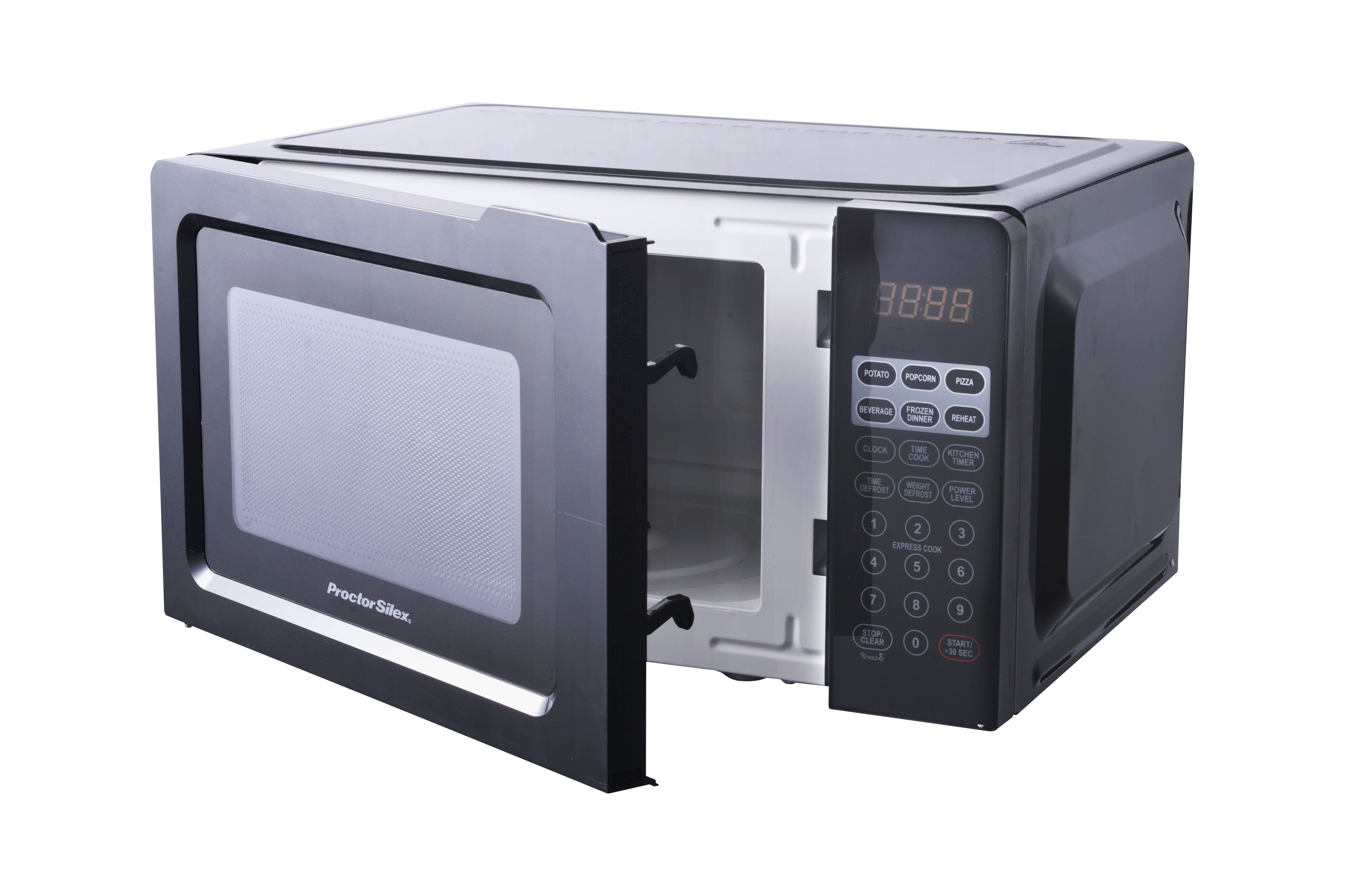 Proctor Silex 0.7 Cu ft Black Digital Microwave Oven - image 4 of 5