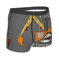 thumbnail image 3 of Fotbe I Like Big Digger Men’s Total Support Pouch Boxer Briefs, X-Temp Cooling, Moisture-Wicking Underwear, Regular, Long-leg and Trunk-Medium, 3 of 9