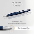 thumbnail image 2 of Cross Calais Matte Metallic Midnight Blue Ballpoint Pen, 2 of 8