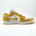 thumbnail image 4 of Ni - ke Air Jordan 1 Low Shoes Mens Pollen Yellow Sneakers 553558 171 Size 12, 4 of 5