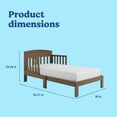 thumbnail image 5 of Graco Benton Toddler Bed, Hazelnut, 5 of 10
