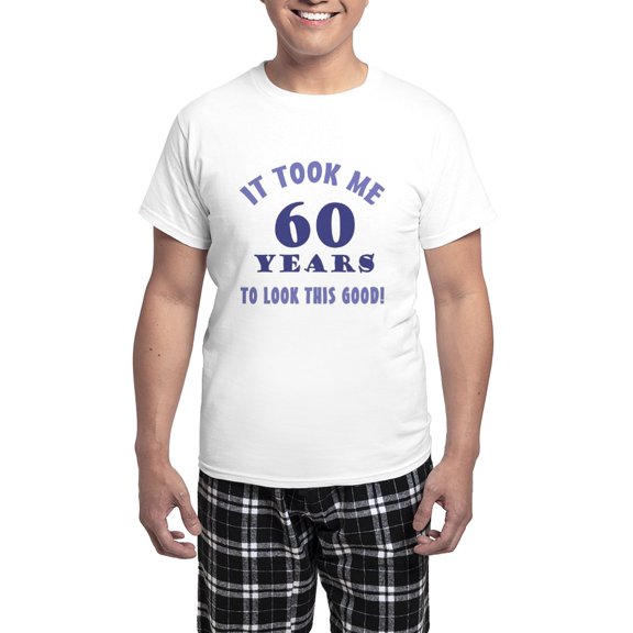 CafePress - Hilarious 60Th Birthday Gag Gifts Men's Light Paja - Men's Light Loose Fit Cotton Pajama Set