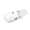 White, variant on Clearence Women’s Wide Width Fishmouth Slides Summer Beach Sandals with Hollow Ventilation Design Thick Lightweight Sole Non-Slip Outdoor Casual Shoes