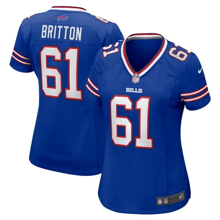 Women's Nike Gunner Britton Royal Buffalo Bills Game Jersey