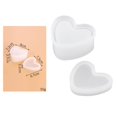 thumbnail image 3 of Xingzhi Durable Box Resin Mold Mould Flower Molds Cake DIY -Shape Heart 1Set, 3 of 5