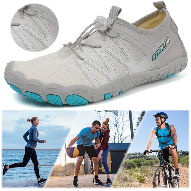 Buceo Suaves Zapatos Ligeros Antideslizantes para Hombres Mujeres Aqua