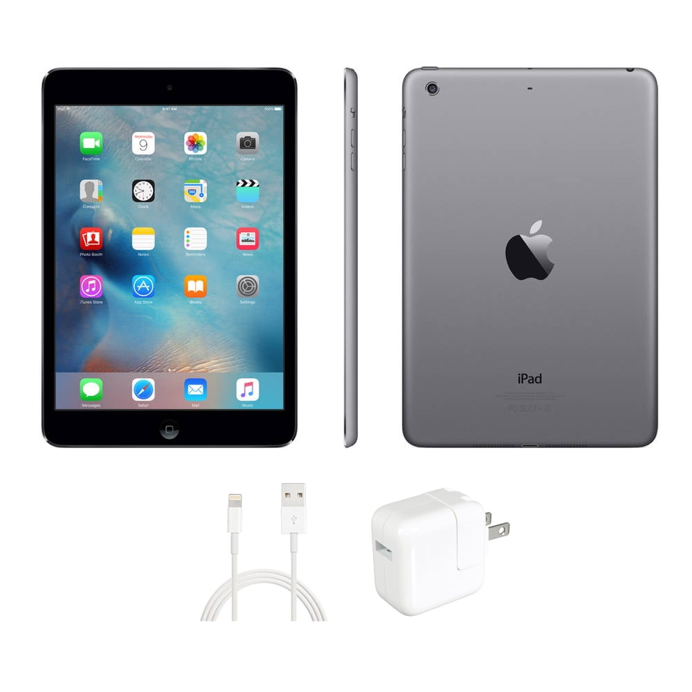 Restored Apple iPad Mini, 64GB, Space Gray, Black, WiFi Only, (A1432,  B00746W6X2, IPADMB64, MD530LL/A) (Refurbished)