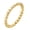 Gold, variant on Elegant Beaded Promise Ring for Women Chunky Stainless Steel Ball Band Minimalist Classic Stackable Silver Size 7