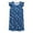 Navy, variant on WOYY Big Girls Ruffle Sleeveless Nightgown Casual Summer Nightdress Cute Loose Sleepshirt, Sizes 7-8 Years