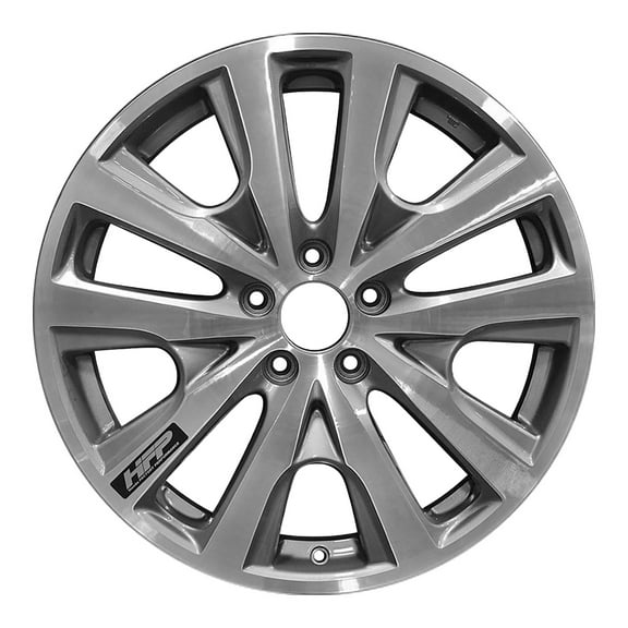 New Aftermarket  Machined and Painted Medium Charcoal Metallic Aluminum Wheel 19 x 8 fits 2013 Honda Accord EX Sedan 4-Door