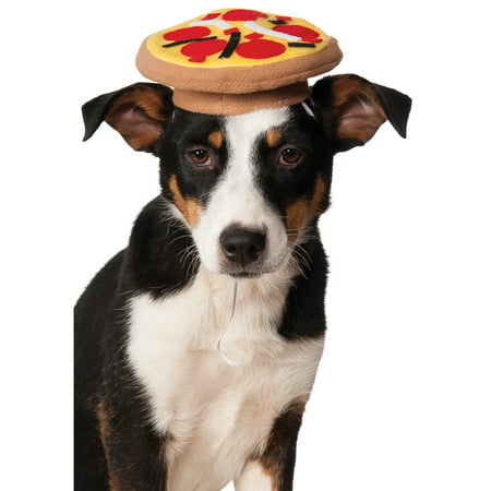 Pet Pizza Hat Funny Cute Dog Cat Costume Halloween Fancy Dress Accessory