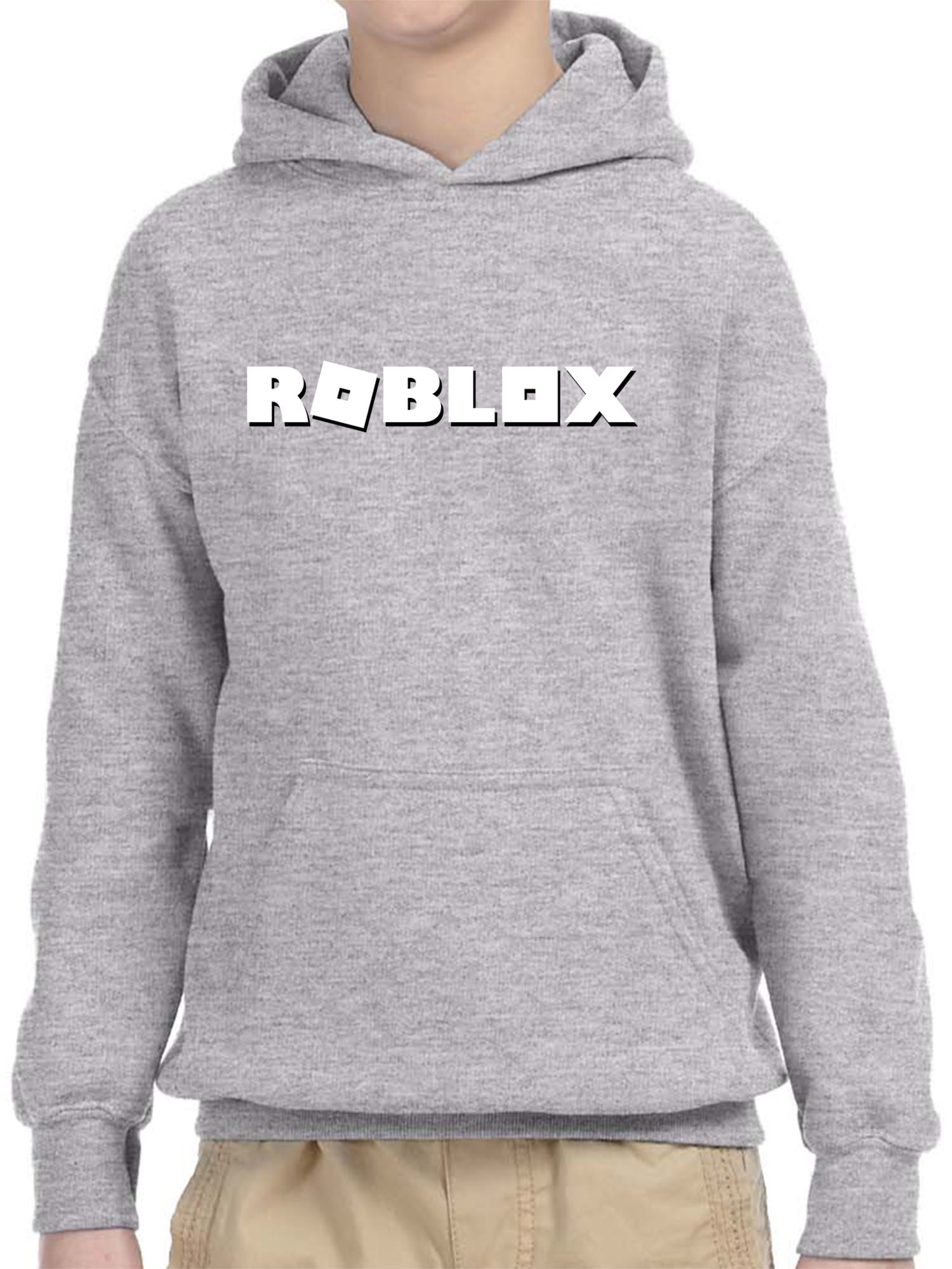 New Way New Way 923 Youth Hoodie Roblox Logo Game Accent