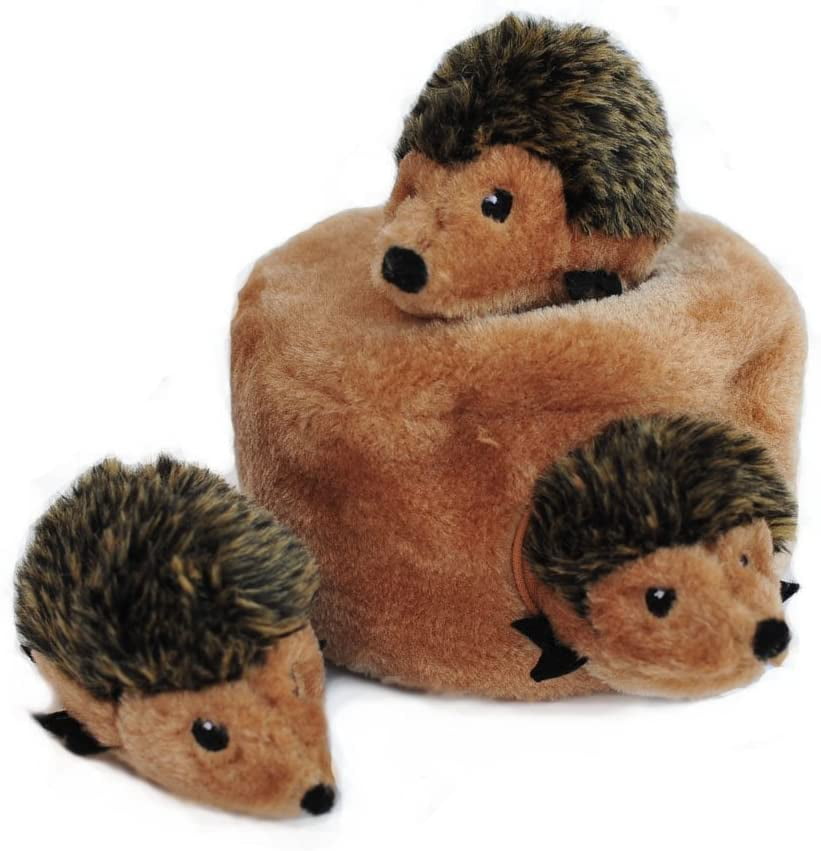 ZIPPYPAWS WOODLAND FRIENDS BURROW, INTERACTIVE SQUEAKY HIDE AND SEEK