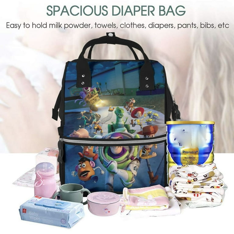 Toy Story Diaper Bag Backpack Maternity Mummy Travel Backpack Baby Care Nappy Bag Large capacity Laptop backpack Mummy Backpack Walmart