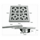 thumbnail image 2 of Coladera 15*15cm Acero Inox Anti-cucarachas Antiolores Plata, 2 of 5