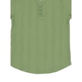 thumbnail image 4 of Wonder Nation Girls Short Sleeve Henley Knit Top, Sizes 4-18 & Plus, 4 of 4