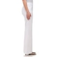 thumbnail image 2 of Rekkuna Women's Pull-On Wide Leg Super Stretch Comfort Pant with Pockets (Medium, White), 2 of 6