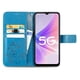 thumbnail image 2 of Compatible con Oppo A77 5g Wallet Case Tarjetero en relieve Lucky Clover Pu Leather Magnetic Kickstand Cover, 2 of 3