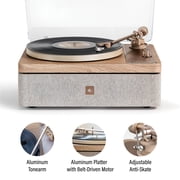 Crosley E100 Record Player with Speakers and Vibration Block Technology