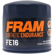 FRAM Synthetic Endurance Premium Oil Filter, FE16, 25K Miles, Replacement Filter for Select Vehicles