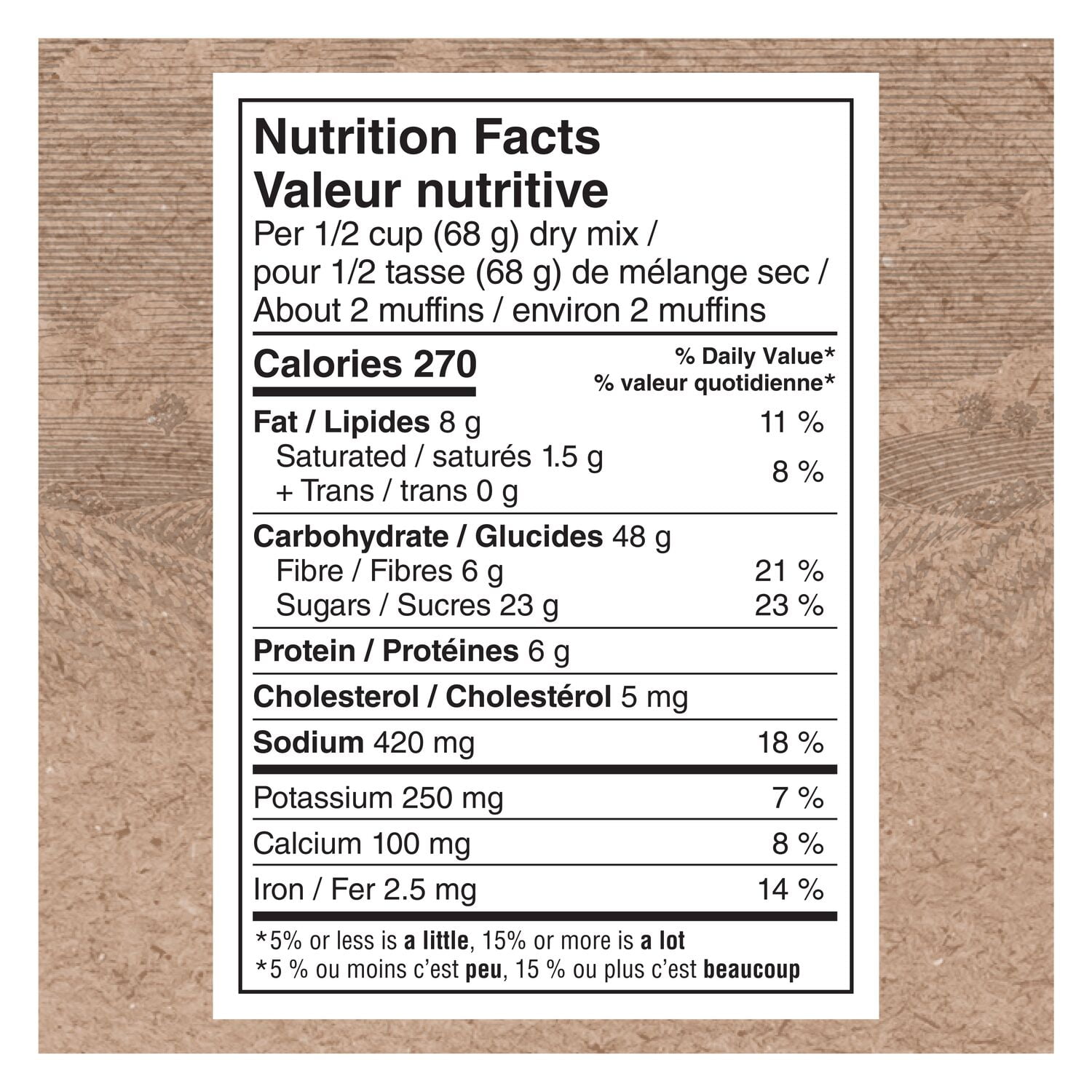 Quaker Mélange à muffins Son