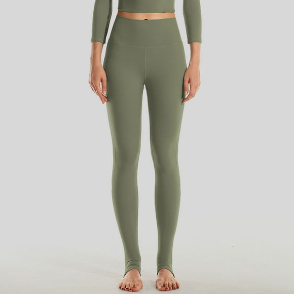 Women’s Stirrup Leggings Quick Dry High Waist Push Up Tights Long Yoga Pants for Sport Fitness Running