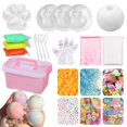 thumbnail image 2 of Empty Stress Ball DIY Kit, Blank Pressure Ball Skin DIY Kit Stress Ball DIY Kit, 2 of 8