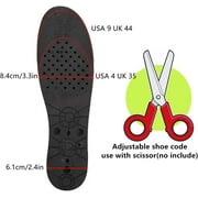 Height Increase Insoles for Men, 4 Layers Shoe Height Inserts to Make You Taller, Multi-Layer Invisible Boosting Lifts Soles for Women Kit with Air Cushion Heel Height 3.54 Inch
