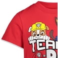 thumbnail image 4 of Paw Patrol Chase Marshall Rubble Little Boys 2 Pack T-Shirts Toddler to Big Kid, 4 of 5