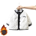 thumbnail image 1 of KYAIGUO Veste d'Hiver pour Enfants 2-12 Ans Garçons Filles Bébé à Fermeture Éclair Col Rabattu, 1 of 9