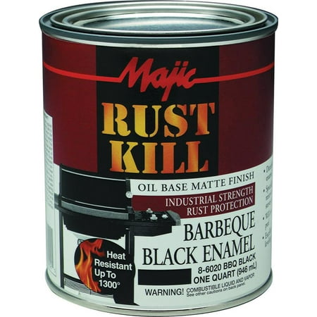 PAINT HEAT RSTNT MAT BLACK QT