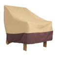 thumbnail image 1 of Toystoory Fundas impermeables para muebles para exteriores, silla Anti-UV, sofá, lluvia, nieve, polvo, viento, a prueba de viento, Oxford, Jardín y Patio Caqui 96.5x89x79cm, 1 of 6