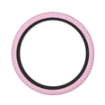 thumbnail image 2 of Goofa Breast Cancer Awareness5 Pattern Elastic Stretch Steering Wheel Cover,Universal 15 inch, Microfiber Breathable Ice Silk, Anti-Slip, Odorless, Easy Carry, 2 of 8