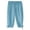 Blue, variant on LYHaoo Lightweight Kids Long Pants For Boys And Girls Air Conditioning Sun Loose Fit Casual Trousers Boys Pants(Blue)