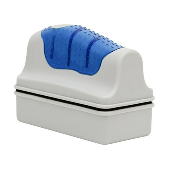 Weloille Aquarium Fish Tank Magnetic Cleaner, Glass Scraper Brush, 1Pcs Aquatic Cleaning Tool, Efficient Algae and Dirt Removal, Easy to Use Magnetic Scrubber