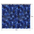 thumbnail image 5 of Pioneer Flower Floral Print Pattern Shower Curtain 84"x72", Bathroom Decorative Shower Curtain Set with 12 Hooks, Waterproof Washable, 5 of 6