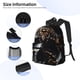 thumbnail image 3 of Easygdp Gold Pattern Black Skull Mochila Casual para Portátil, Mochila para Escuela, Viajes, Negocios, 3 of 6