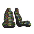 thumbnail image 3 of Rocae Game Joysticks Print Seat Covers for Cars Trucks and SUVs,Easy to Install Cover Set-1, 3 of 9