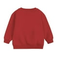 thumbnail image 4 of Bnwani Toddler Sweatshirt Crew Neck Fleece Sweatshirt Plain Tops Sweater Pullover, 4 of 6