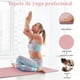 thumbnail image 5 of 183 x 61CM Tapete de Yoga Antideslizante, Tapete para Ejercicio de Material Ecológico, Portátil Esterilla para Yoga de 6mm Grosor, Tapete de Pilates Antiderrapante Grueso Mat de Gimnasio(Rosa&Gris), 5 of 7