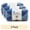 Blue, variant on (3 pack) Luxe Merino Yarn by Loops & Threads - Yarn for Knitting - Crochet - Weaving - and Arts & Crafts - Blue - Acrylic Blend - 4.4 oz
