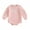 Pink, variant on Bagilaanoe Newborn Baby Girl Boys Oversized Romper Sweatshirt Long Sleeve Bodysuits Letter Embroidered Pullover 3M 6M 12M 18M Infant Casual Tee Tops