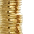 thumbnail image 5 of DecMode 4"W, 11"H Dimensional Ribbed Gold Ceramic Vase with Varying Shapes, Set of 3, 5 of 11