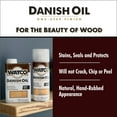 thumbnail image 3 of Natural, Watco Danish Oil - 65751, Pint, 3 of 8