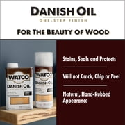 Natural, Watco Danish Oil - 65751, Pint