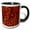 Black/White, variant on 3drose, Bacon Bites, 11oz Two-tone Black Mug