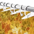 thumbnail image 6 of Shower Curtain 36"W x 78"L Fall Maple Leaves Pumpkins Fruits Harvest Fabric Shower Curtains Set with Hooks Water Repellent Bathroom Curtains Machine Washable Bathroom Accessories, 6 of 6