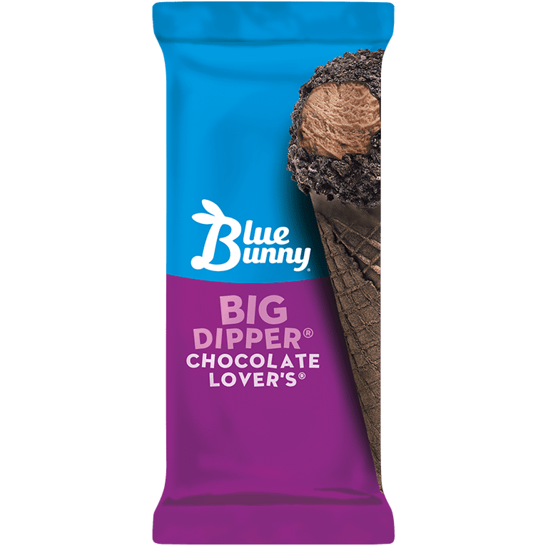 Blue Bunny Chocolate Cone