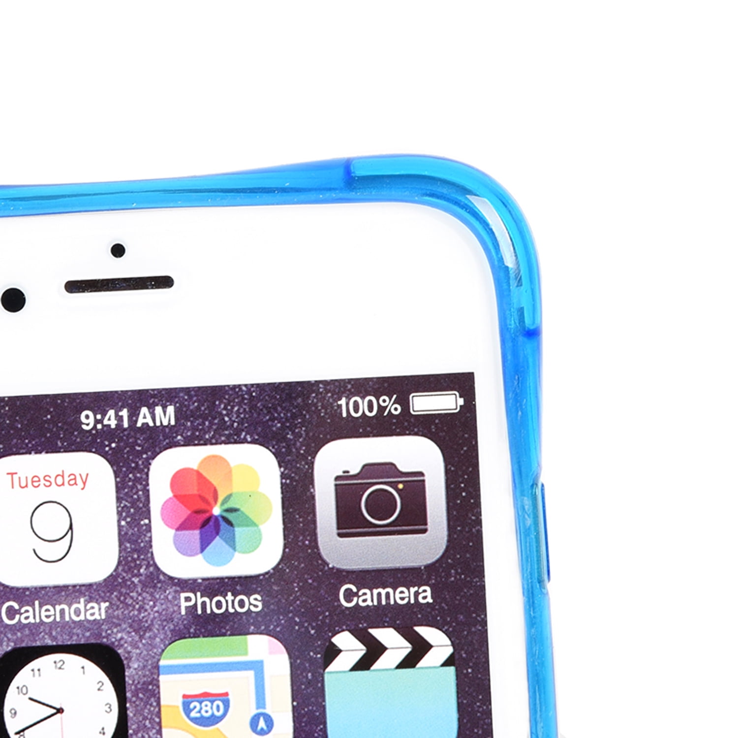 Translucent Crystal Slim Flexible Dotted TPU Skin Case for iPhone 6 iPhone 6s
