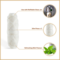 thumbnail image 2 of allBambu Eco Dental Floss 2x Refills - Mint, 2 of 6